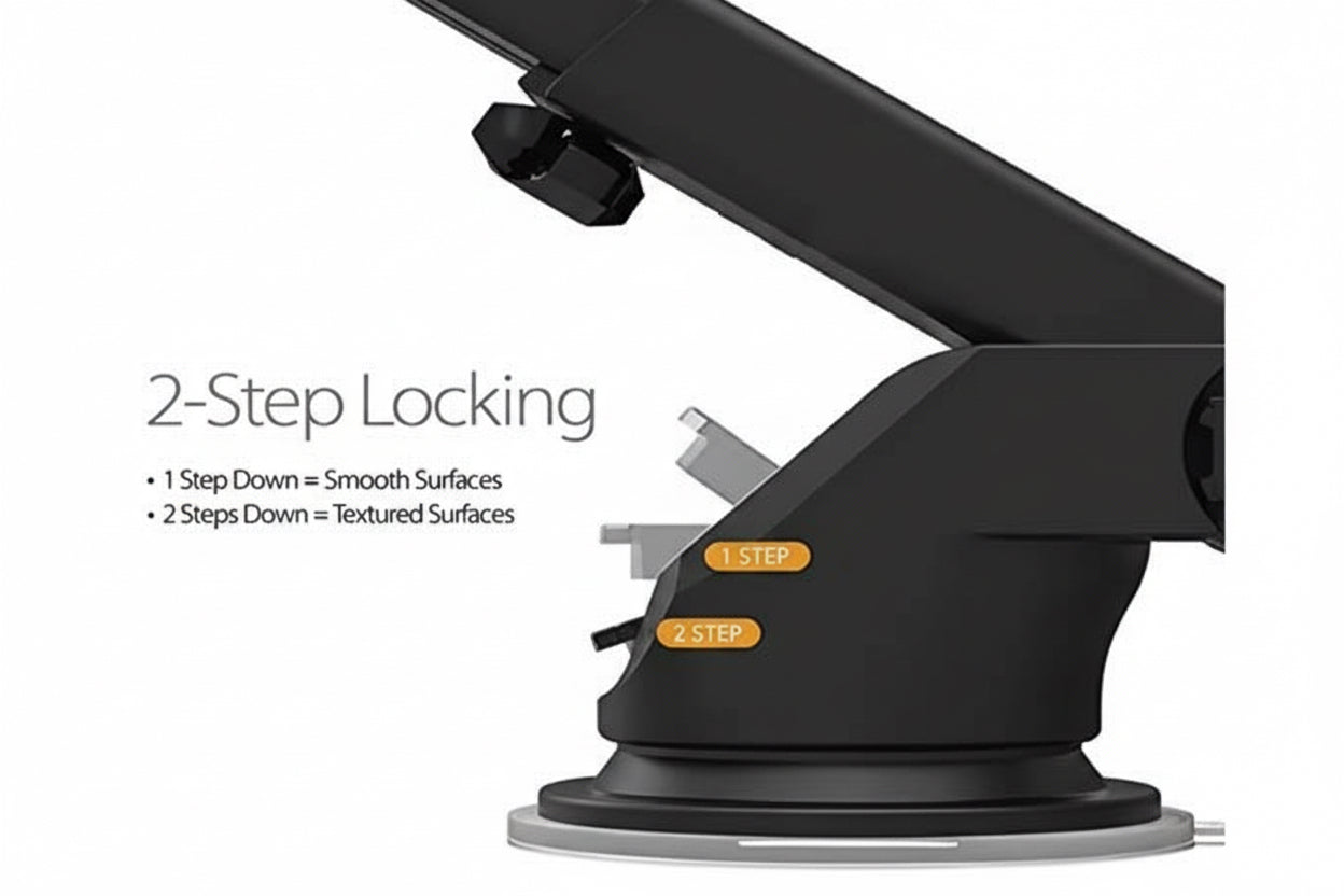 Revolex Zoom Star Pros Car Mobile Holder (Black)