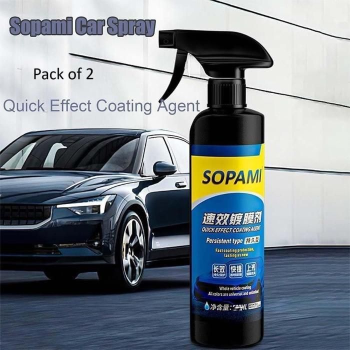 Sopami Car Coating Spray 50ml (Pack of 2)
