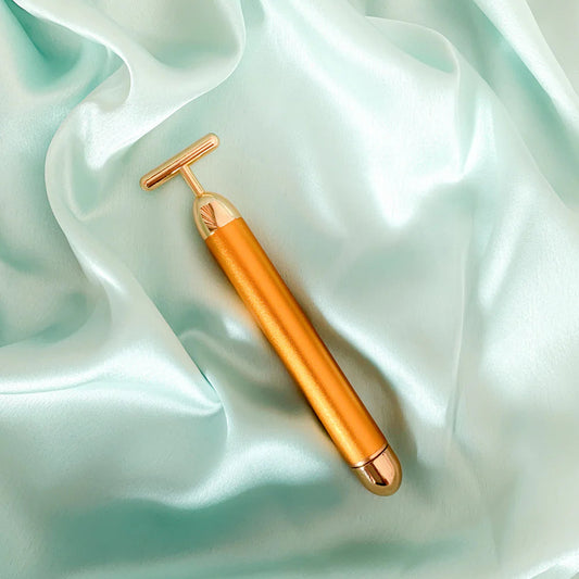 24K Gold Electric Facial Massage Roller